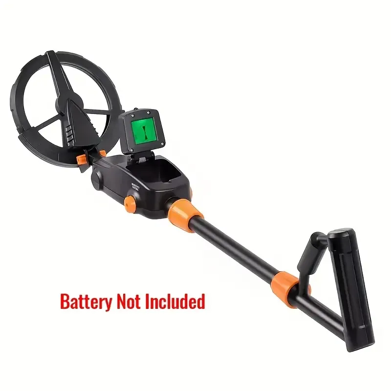 Lightweight Metal Detector] Portable Lightweight MD-1008A Model Metal Detector | Easy Assembly, Battery Powered, Durable Plastic Construction | Ideal for Outdoor Treasure Hunting & Hobby Exploration