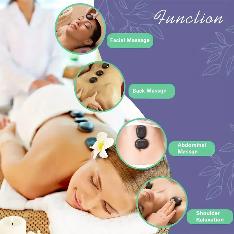 Hot Stones Massage Set