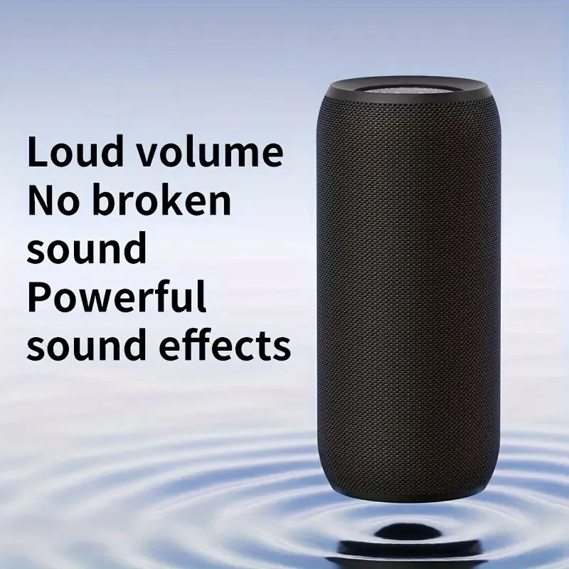 2025 New Style, Hifi Sound, Dual Pairing,16H Playtime, 3600mAh, Booming Bass, Mobile Tablet TV