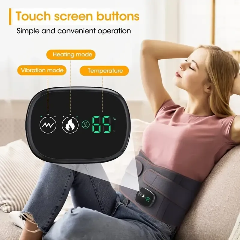 Heat Belt Back with Vibration Massage