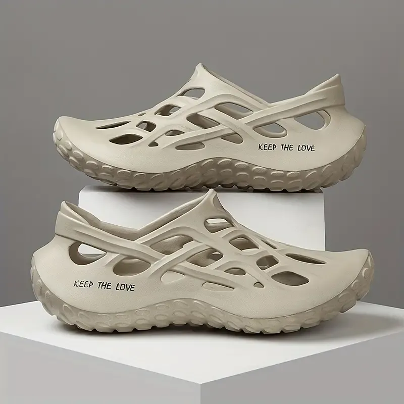 Mens Breathable Mid-Top Slip-On Clogs