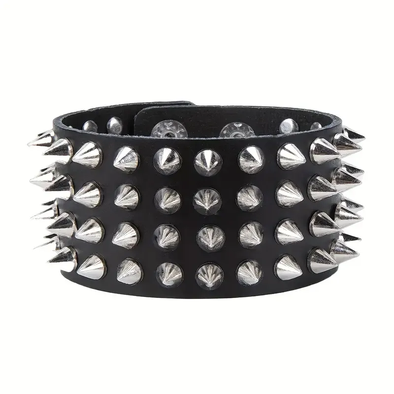 Men's Rock Punk Alloy Spike