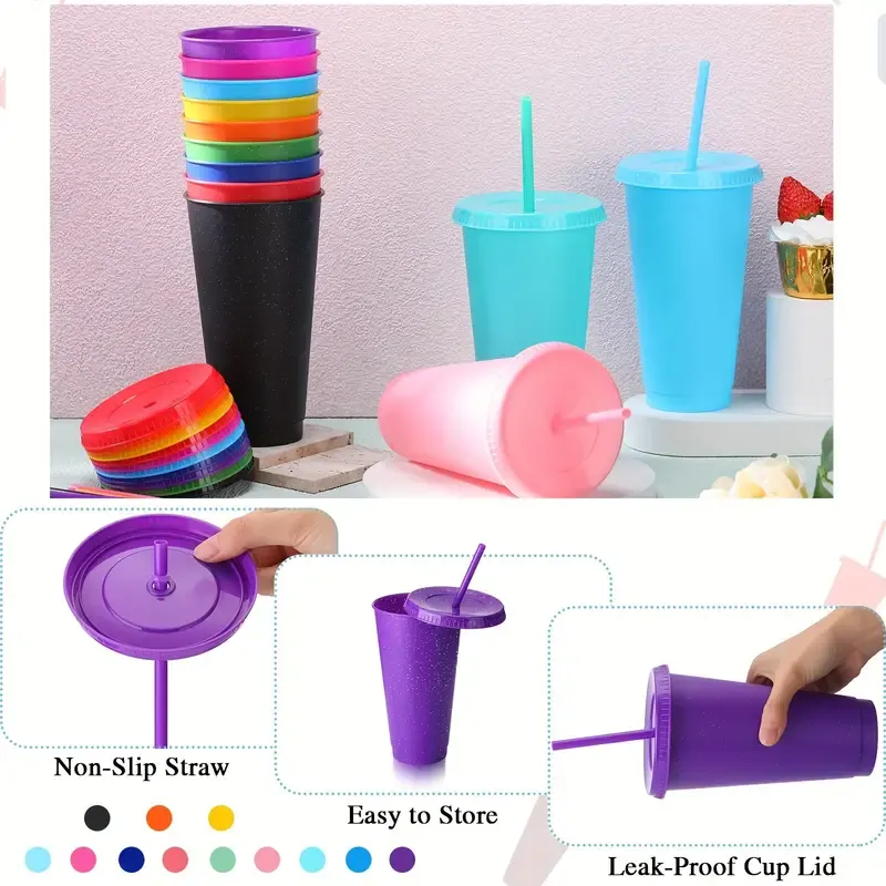 Vibrant Glitter Reusable Party