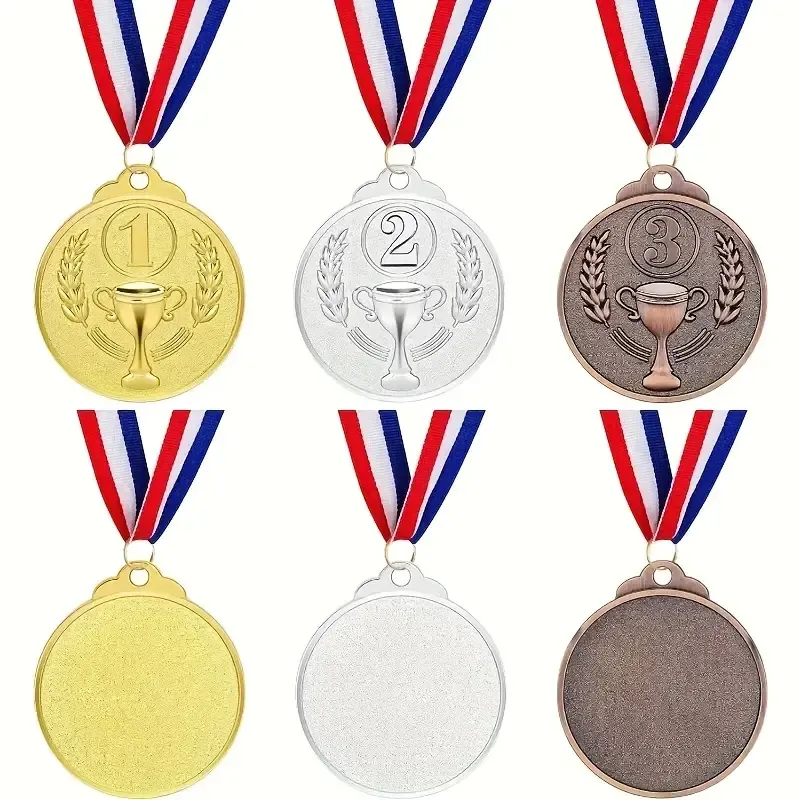 Golden Silver Bronze Medals
