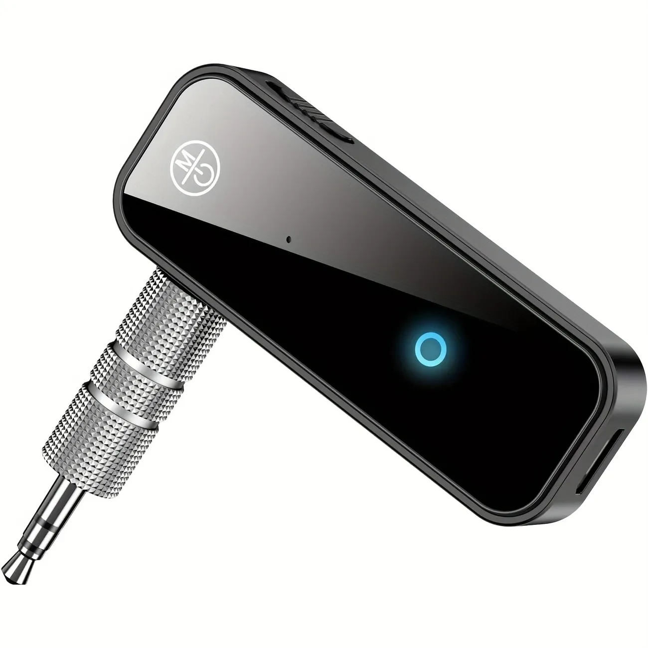 Connect to the car's AUX interface via Bluetooth to the car's audio system