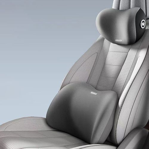 Car Headrest & Lumbar Support Cushion