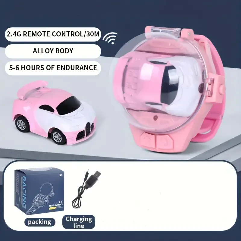 Mini Remote Control Car Watch