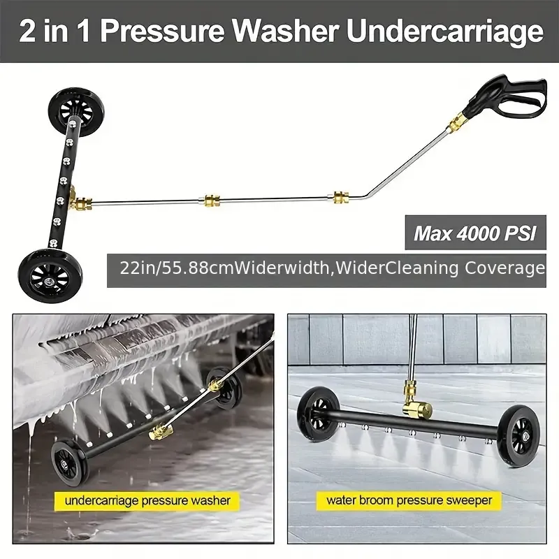 7-nozzle high-pressure surface cleaner