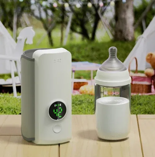 Portable Wireless Rechargeable Baby Bottle Warmer
