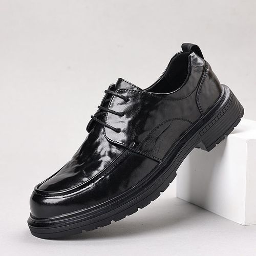 2025 New Style Men's Leather Shoes, Formal Lace-up Business Leather Shoes, Casual Shoes