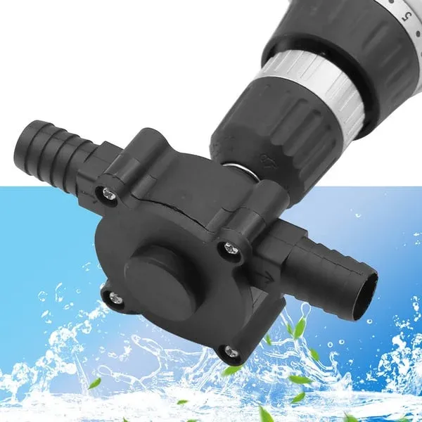 Household electric drill pump