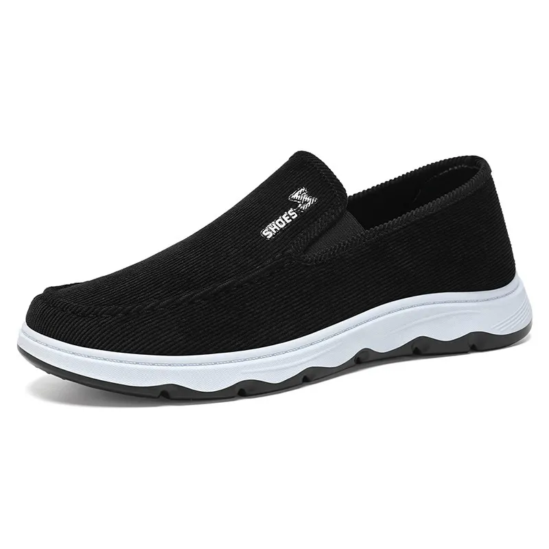 Men's Shoes - 2025 Summer New Style Casual Canvas Shoes - One-Piece Comfortable Sandals