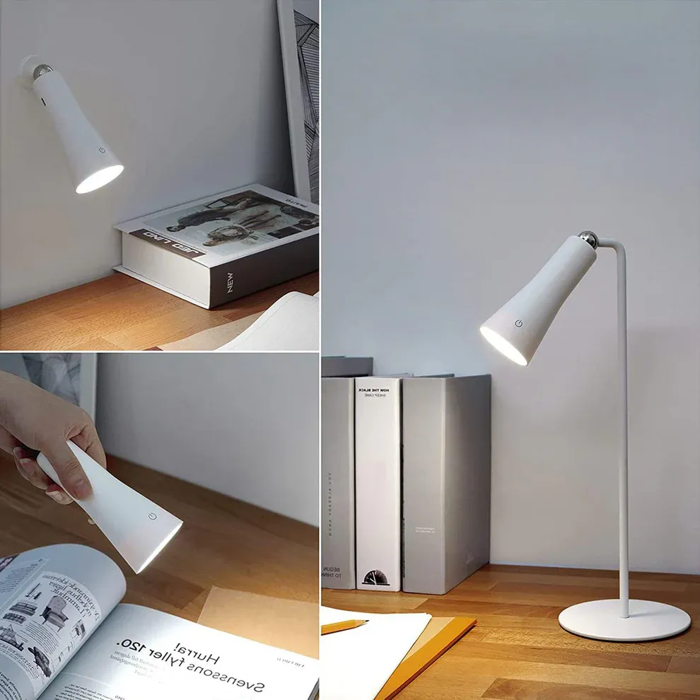 4 in 1 Led Desk Lamp with Magnetic Wireless Rechargeable