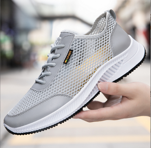 Men's shoes breathable thin mesh