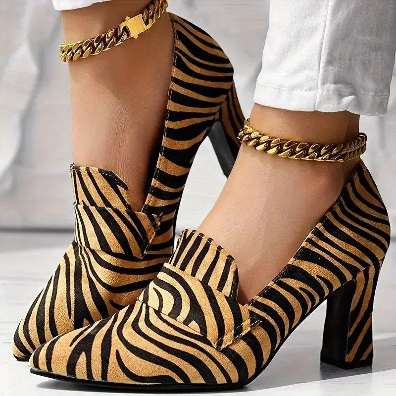 Women's Leopard Print Pumps