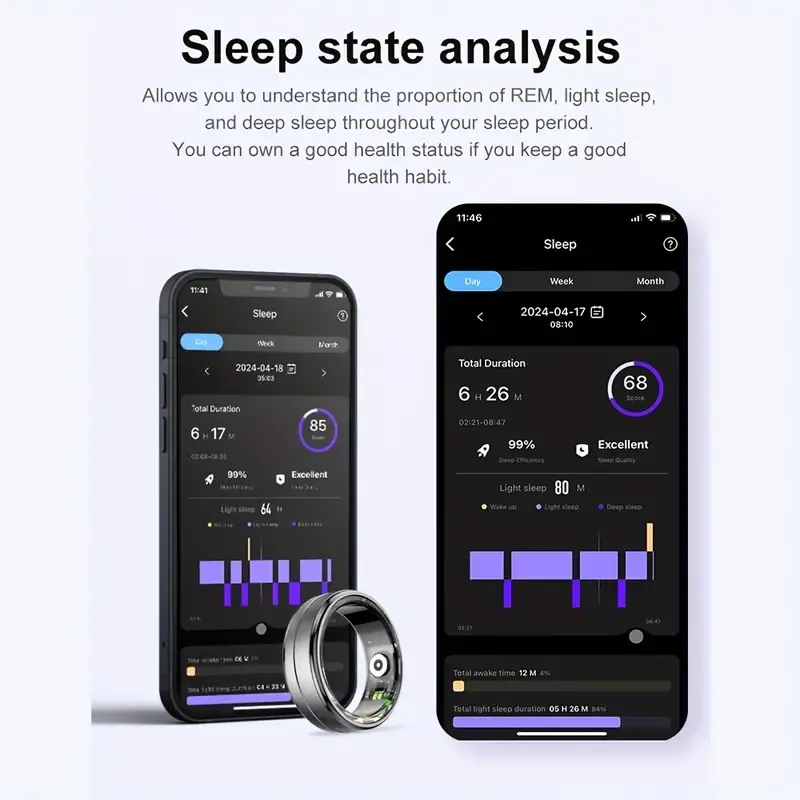 Gawsug Elegant Smart Ring