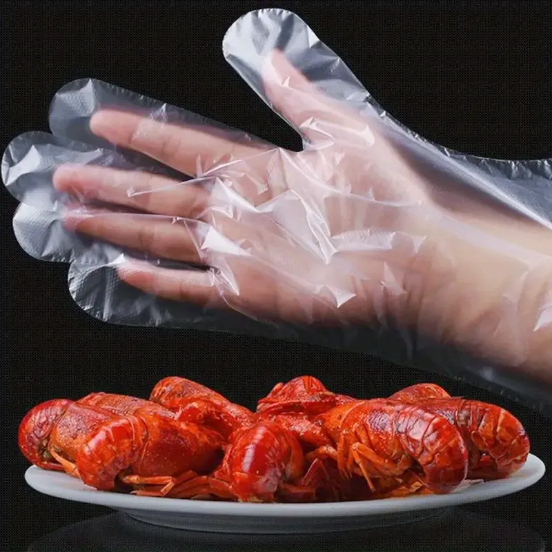 Premium Quality Plastic Disposable Gloves for Cooking