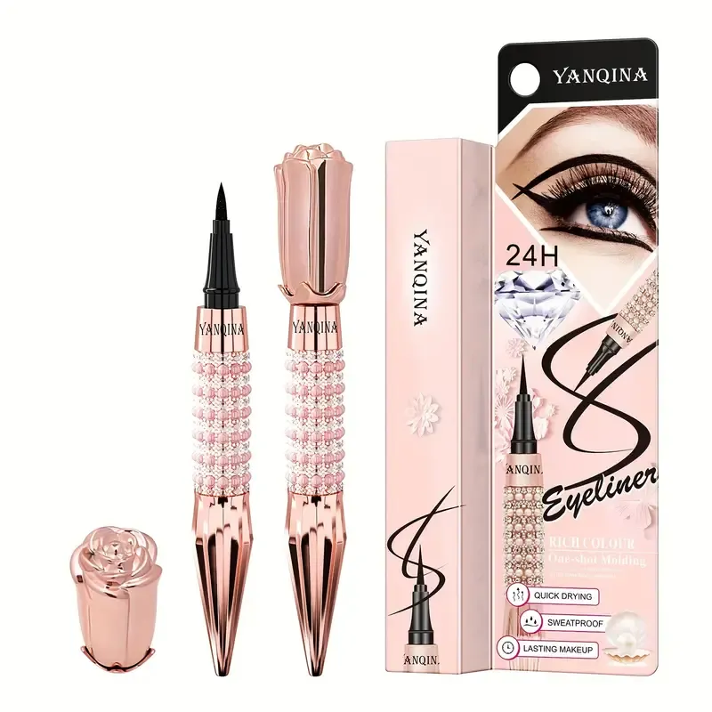 Glittering Black Liquid Eyeliner