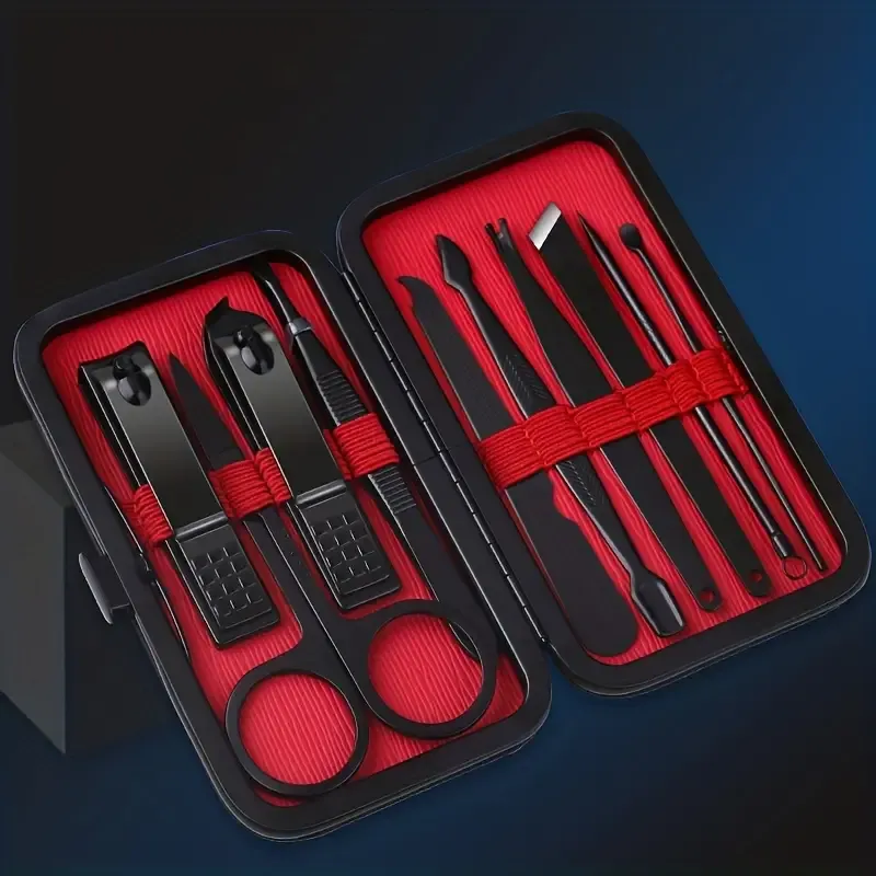 Black Nail Clippers Kit