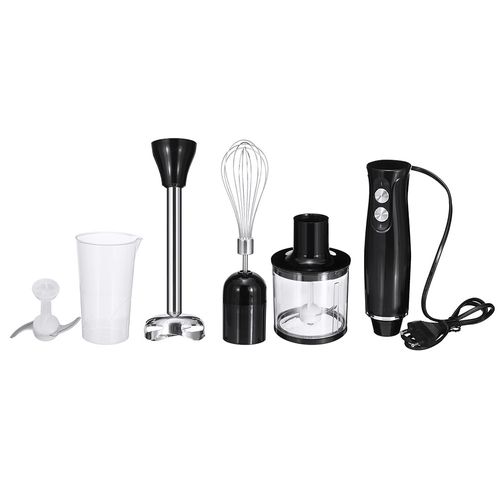 Food blender, food mixer, egg beater, 4-in-1 household handheld juicer, milkshake, meat grinder