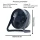 Fan Small USB Fan Desktop 5-inch