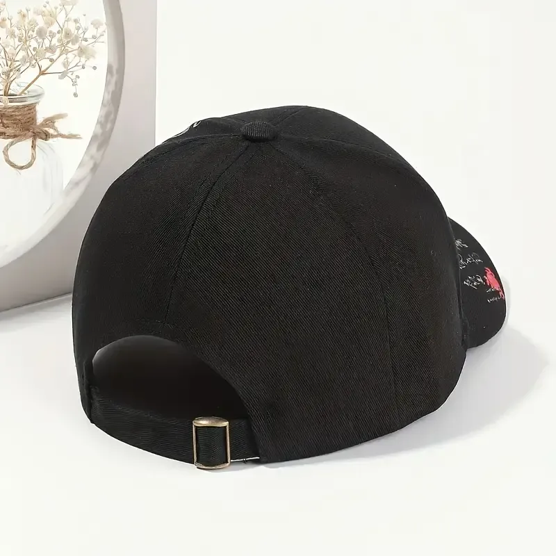 Cool Hippie Premium Curved Brim Baseball Cap, Delicate Loong Print Cotton Trucker Hat, Snapback Hat For Casual Leisure Outdoor Sports