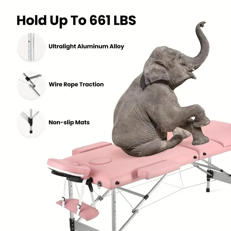 Portable Massage Table Upgraded