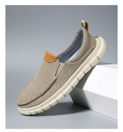 New men's shoes, lightweight slip-on casua