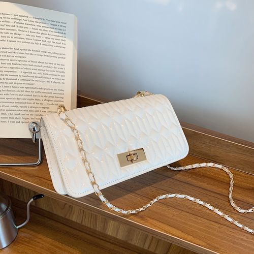Stylish Quilted Chain Crossbody Bag