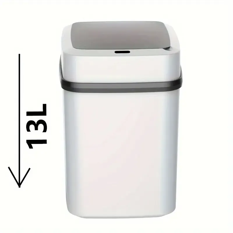 Smart Automatic Sensor Trash Can With Lid