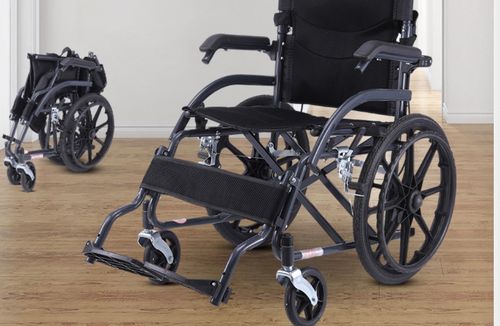 Wheelchair-folding portable small