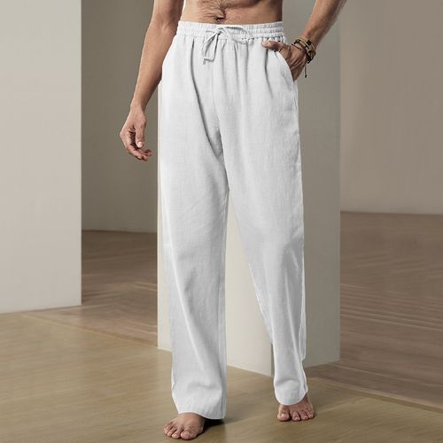 Breathable Linen Loose Casual Sports Pants