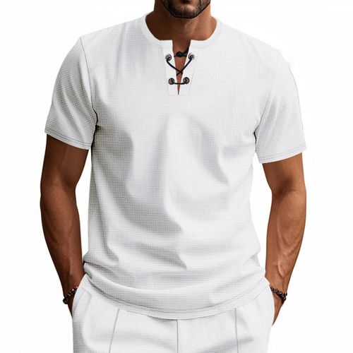 Breathable casual short sleeves