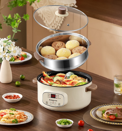 Multifunctional electric cooker for household use, student dormitory, small electric cooker, electric cooking pot, steaming pot, electric fire