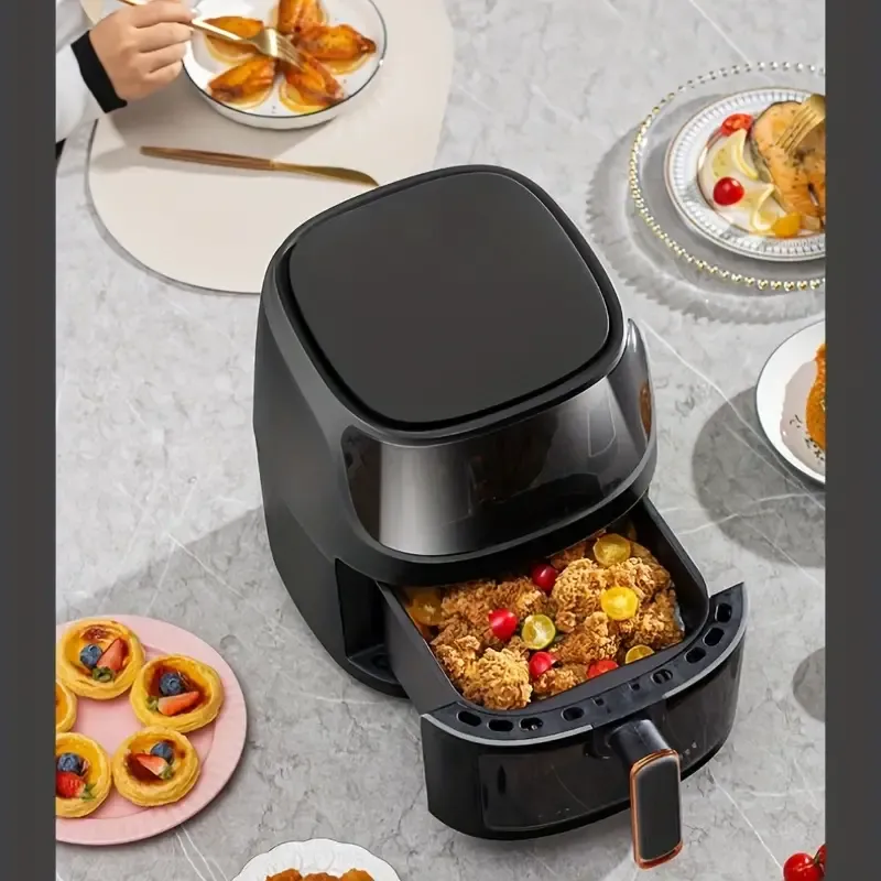 Large Capacity Air Fryer With Color Touch Screen
