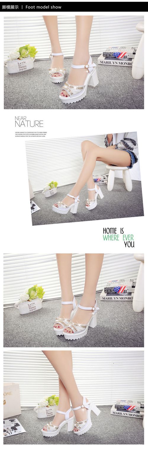Fish mouth sandals for women