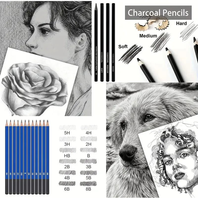 Colored Drawing Pencils Art Kit