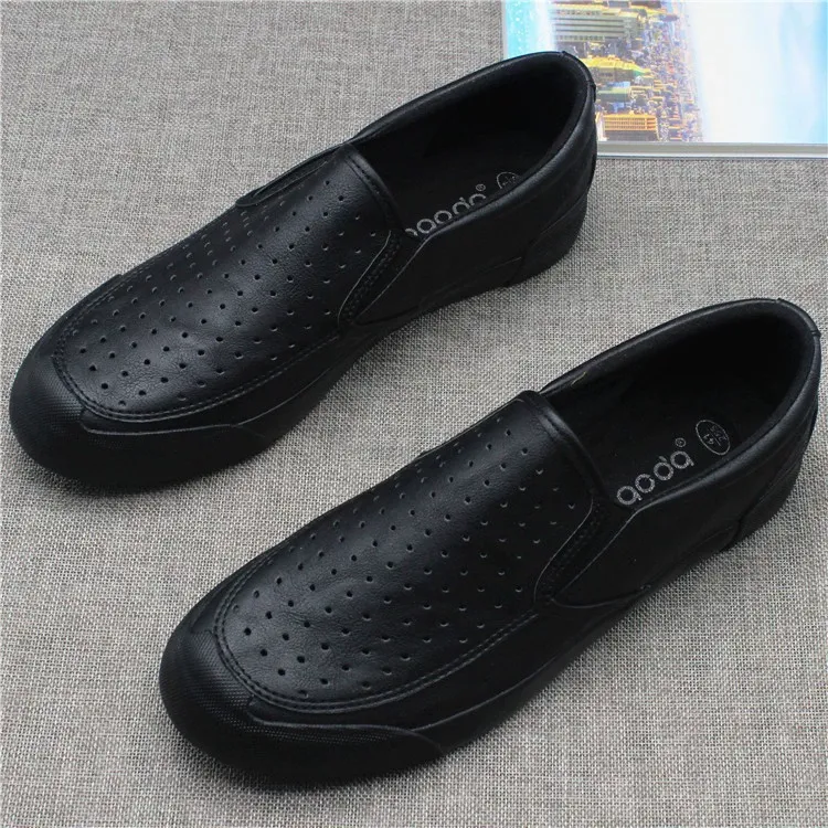 Soft-soled business formal leather surface waterproof men's casual leather shoes and board shoes