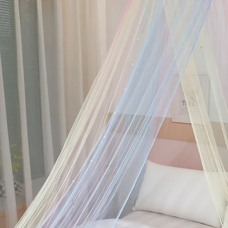 Whimsical Rainbow Bed Canopy