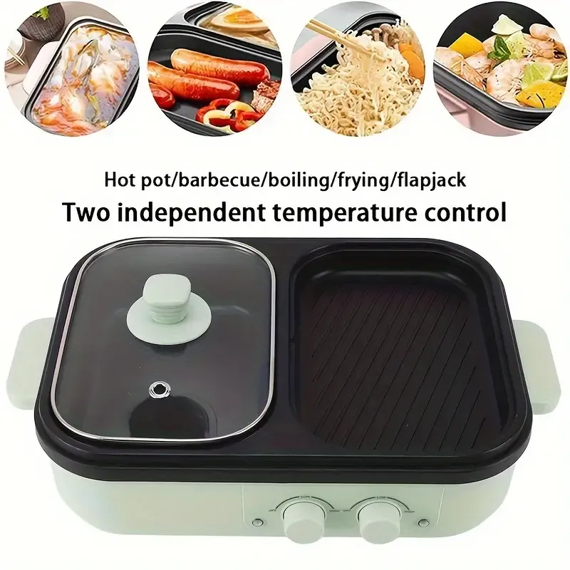 2 In 1 Multi-Functional Electric BBQ Grill