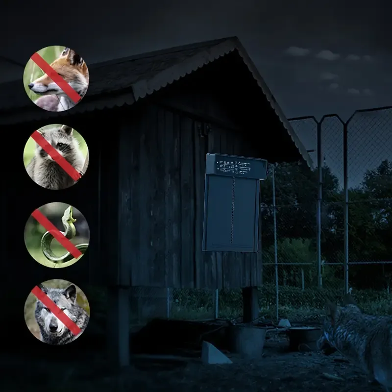Solar Powered Chicken Coop Door