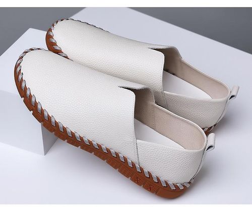 Business casual leather shoes, fashionable and versatile sports casual shoes