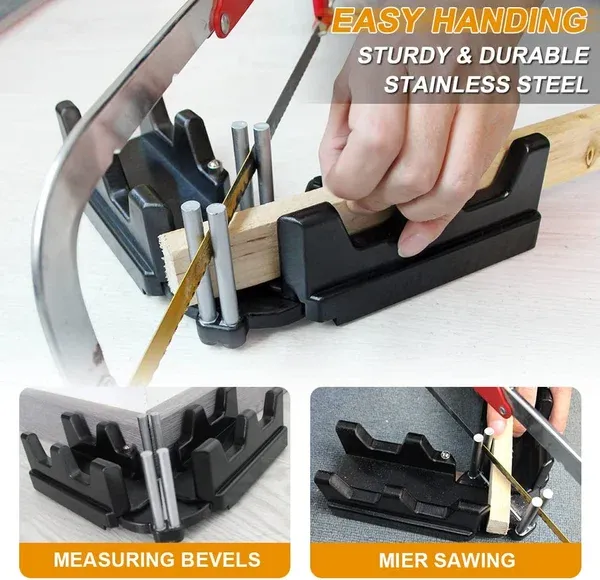 🔥2-in-1 Mitre Measuring Cutting Tool🔥
