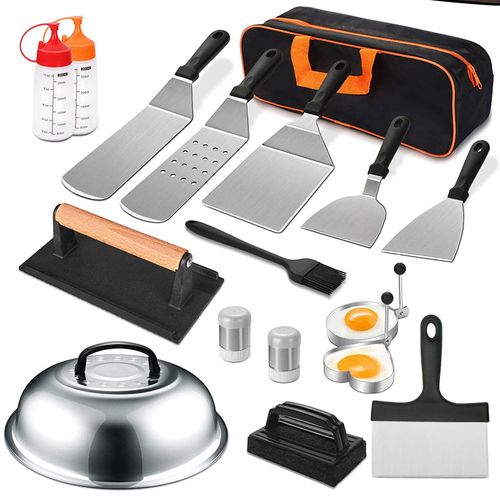 Stainless Steel Griddle Tool Set