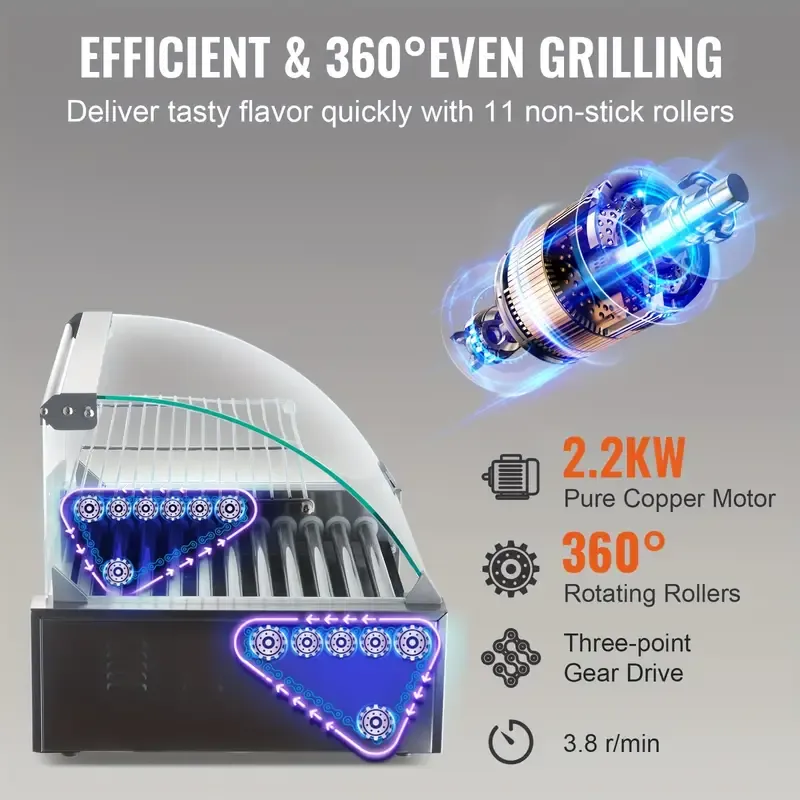Hot Dog Grill Machine
