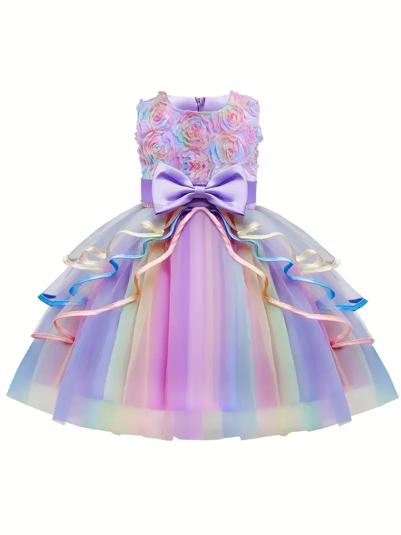 Rainbow Princess Dress