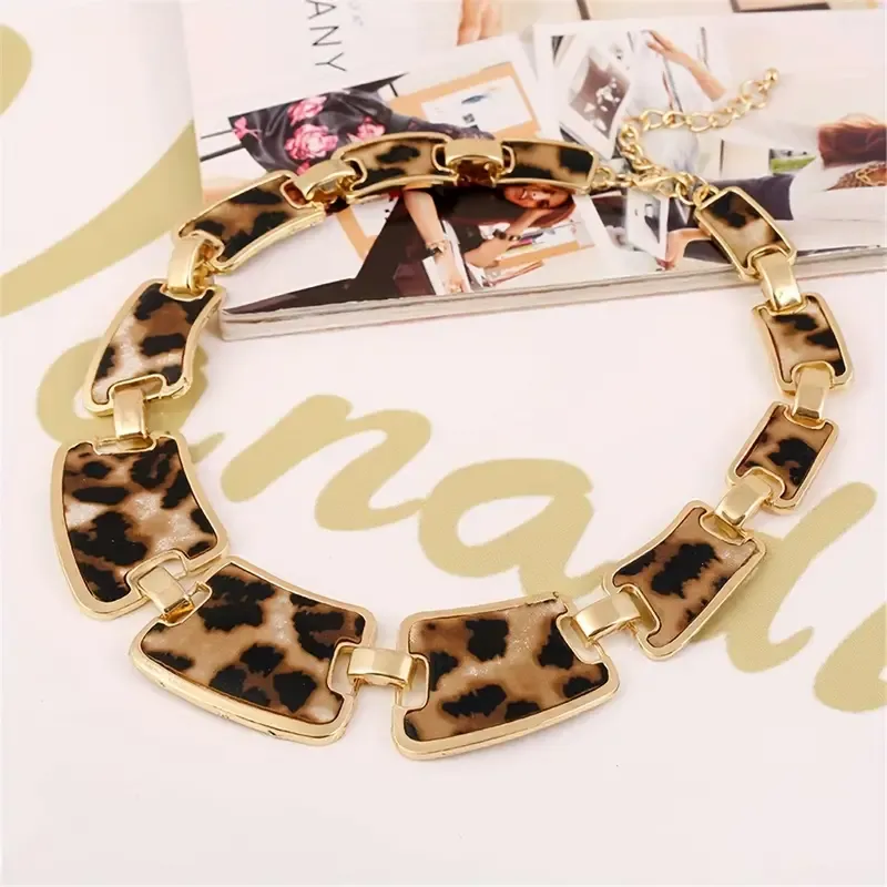 Leopard Print Jewelry Set