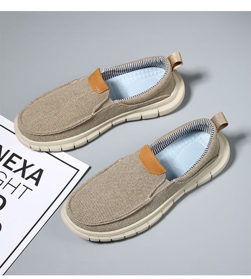 New men's shoes, lightweight slip-on casua