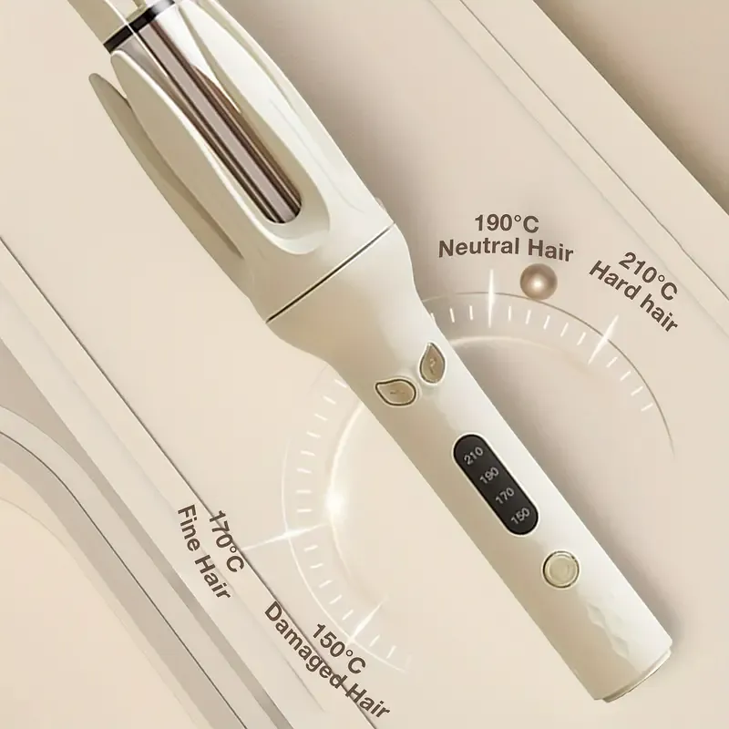 Large Barrel Automatic Hair Curler