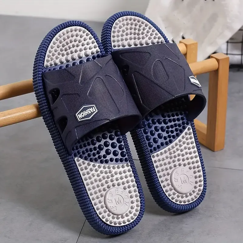 Unisex Geometric Pattern Spa Slippers